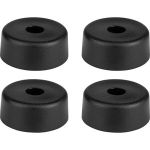 4-Pack Rubber Cabinet Feet 1.57" Dia. x 0.61" H